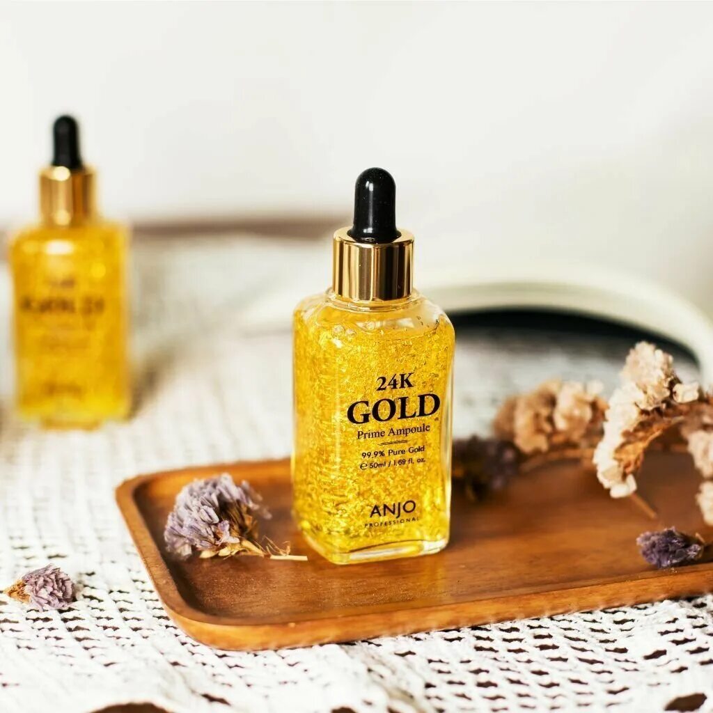 24k gold ampoule