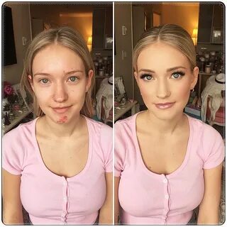 40 Successful Before And After Makeup Ideas. 