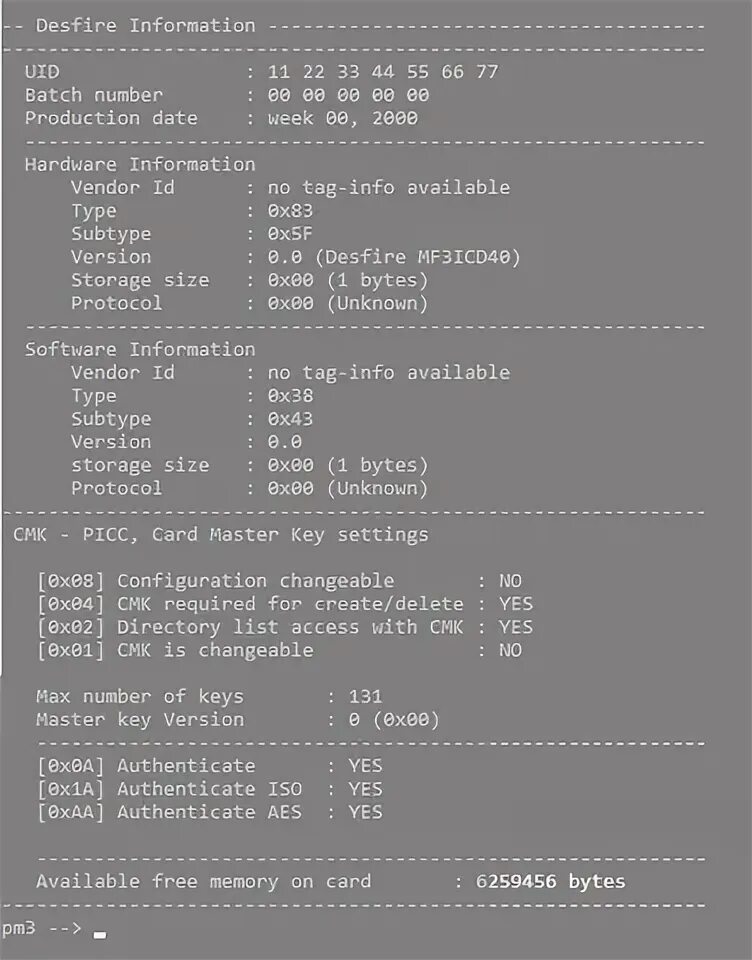 Mifare 7 byte uid. Mifare 7 byte uid