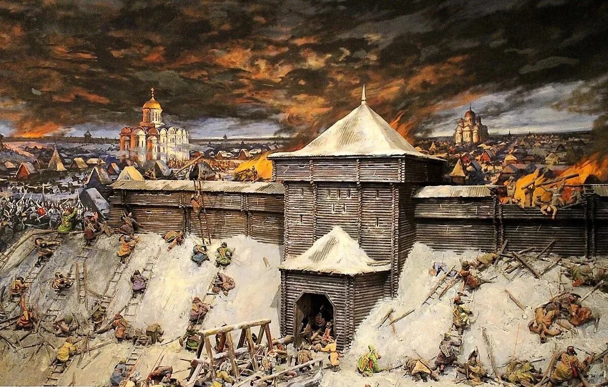 Осада москвы