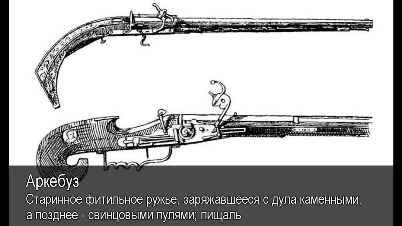 Старинное ружье заряжавшееся через дуло