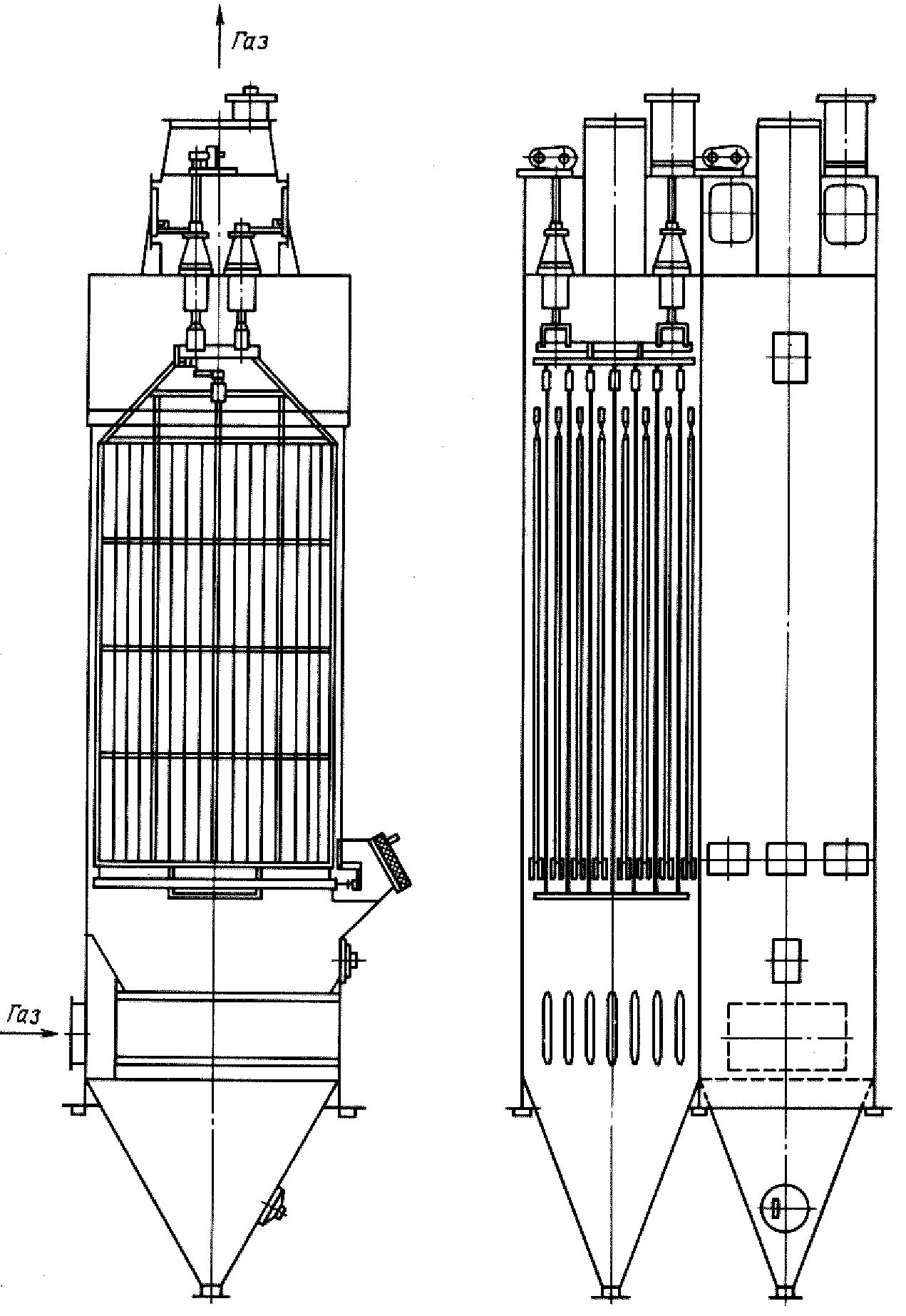 Очистка газов электрофильтрами. Электрофильтр LD-100. Электрофильтр ЭГТ 2-4-2,5-60. Электрофильтр для очистки дымовых газов. Трубчатый электрофильтр для очистки дымовых газов.