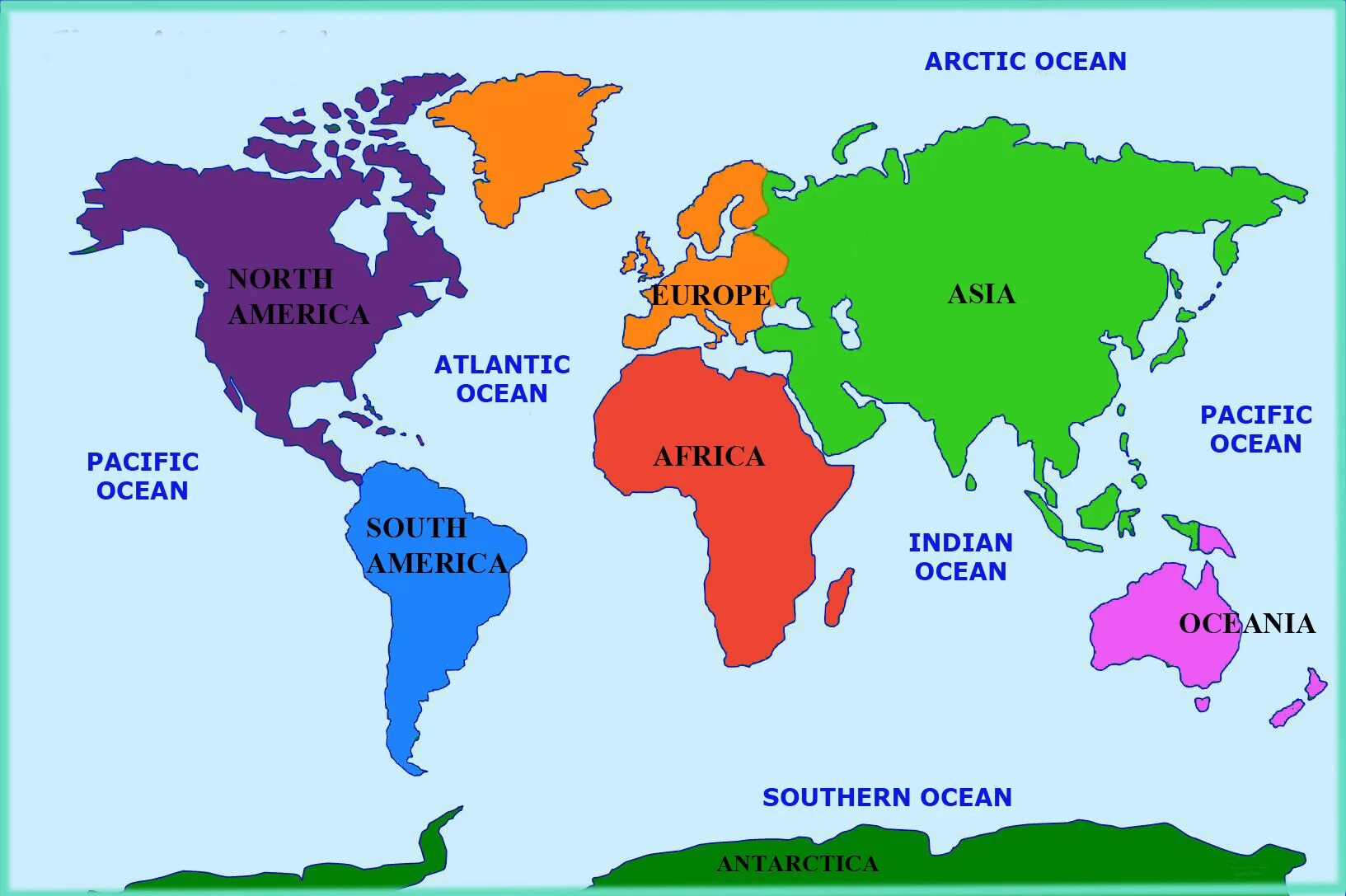 Семь континентов. Континенты. Континент Азии и Африки. Names of Continents. Континенты земли.