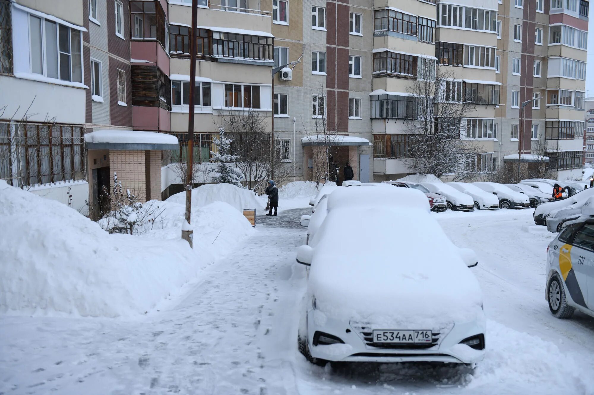 Сколько снега в казани