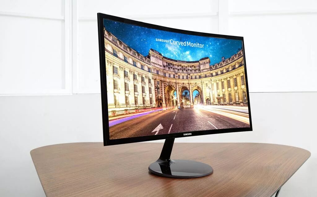 Экран обзора. Монитор самсунг c24f390fhi. Монитор Samsung 24" c24f390fhi. Монитор Samsung Curved 27. Монитор самсунг 27 дюймов изогнутый.