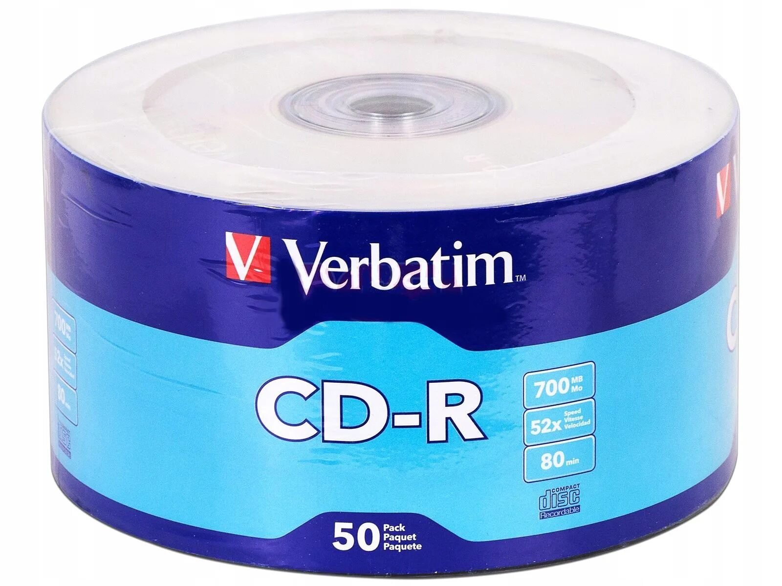 CD-диск Verbatim CD-R (43728). Диск CD-R MYMEDIA 700mb 52x Pack Wrap 50. CD-R Verbatim 700mb 52x 20шт. Verbatim CD-R 52x Printable.