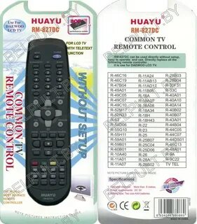 Daewoo пульт инструкция