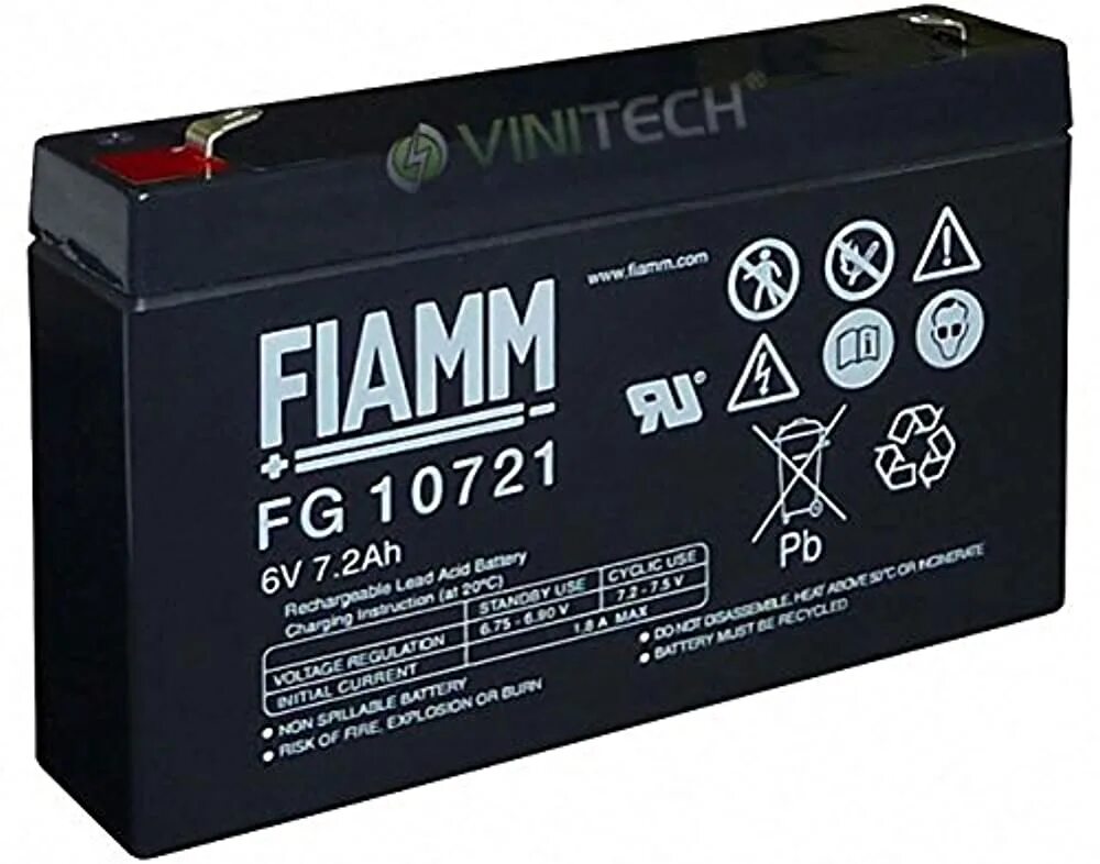 Аккумулятор FIAMM FG 10721. Свинцово-кислотный аккумулятор 6v. Аккумулятор VRLA автомобильный. VRLA аккумулятор 7v 3.6.