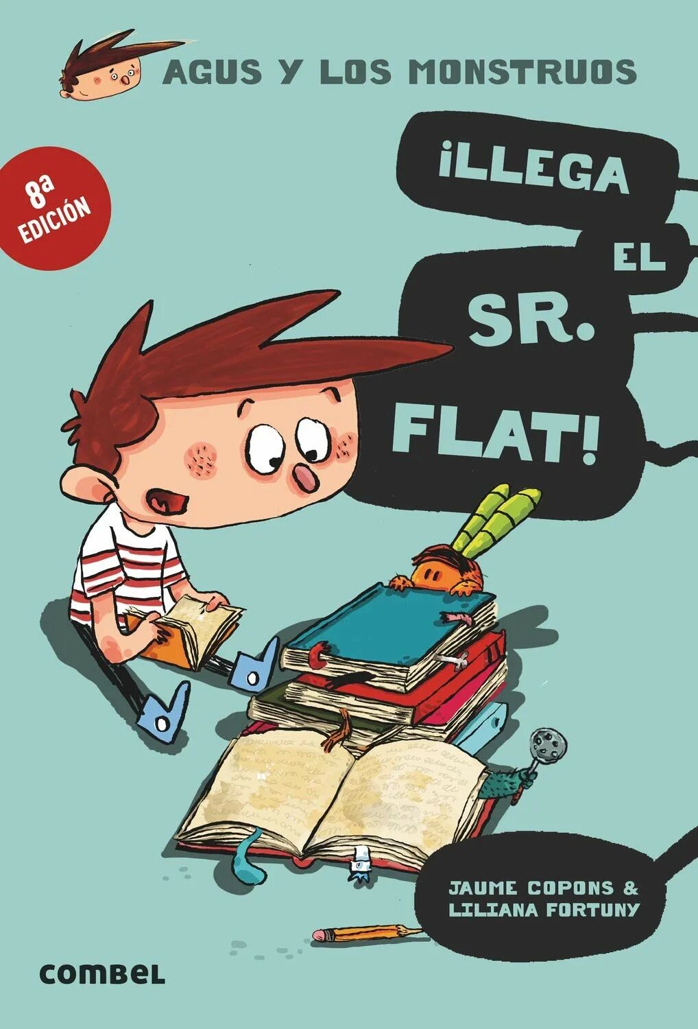 Mr flat. То Агус. Книга приключение Агуса и монстриков.