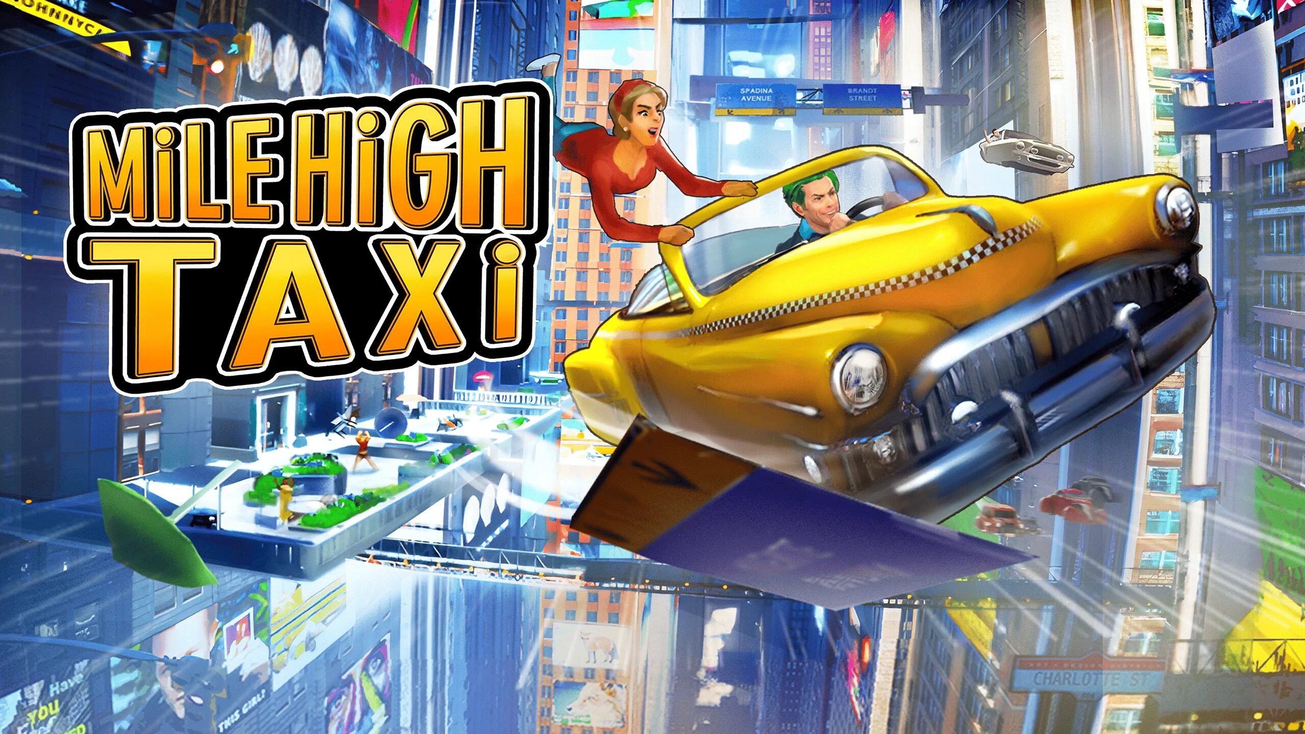 Taxi игра летающие. Mile High Taxi. Игра Трайн такси. 10 Миль игра.