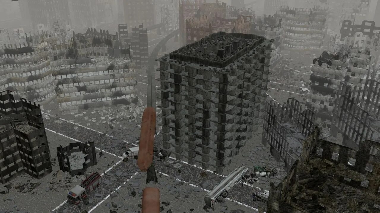 Destroyed town. Разрушенный город 3д модель. Городские руины 3d модель. Советский город 3d модель. Макет Припяти 3д.