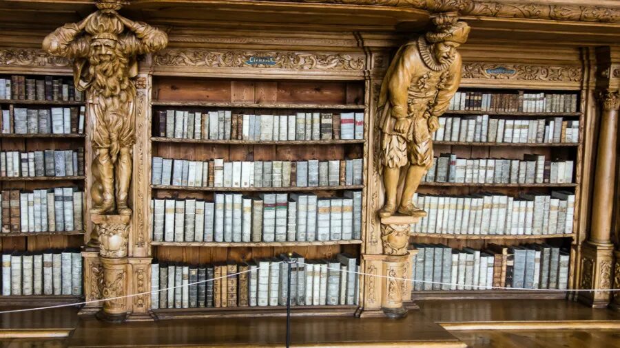 Города в которых существовали известные библиотеки. Библиотека Вальдзассенского аббатства. Библиотека цистерцианского аббатства в Вальдзассене Германия. Библиотека монастыря Святого Галла. Библиотека монастыря в Вальдзассене.