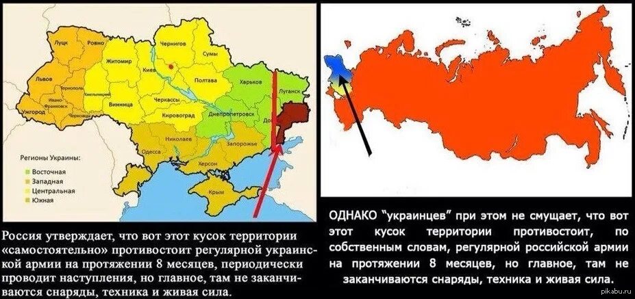 Какой размер украины. Сравнение России и Украины. Западные и восточные украинцы. Захваченные территории Украины Россией. Западная и Восточная Украина.