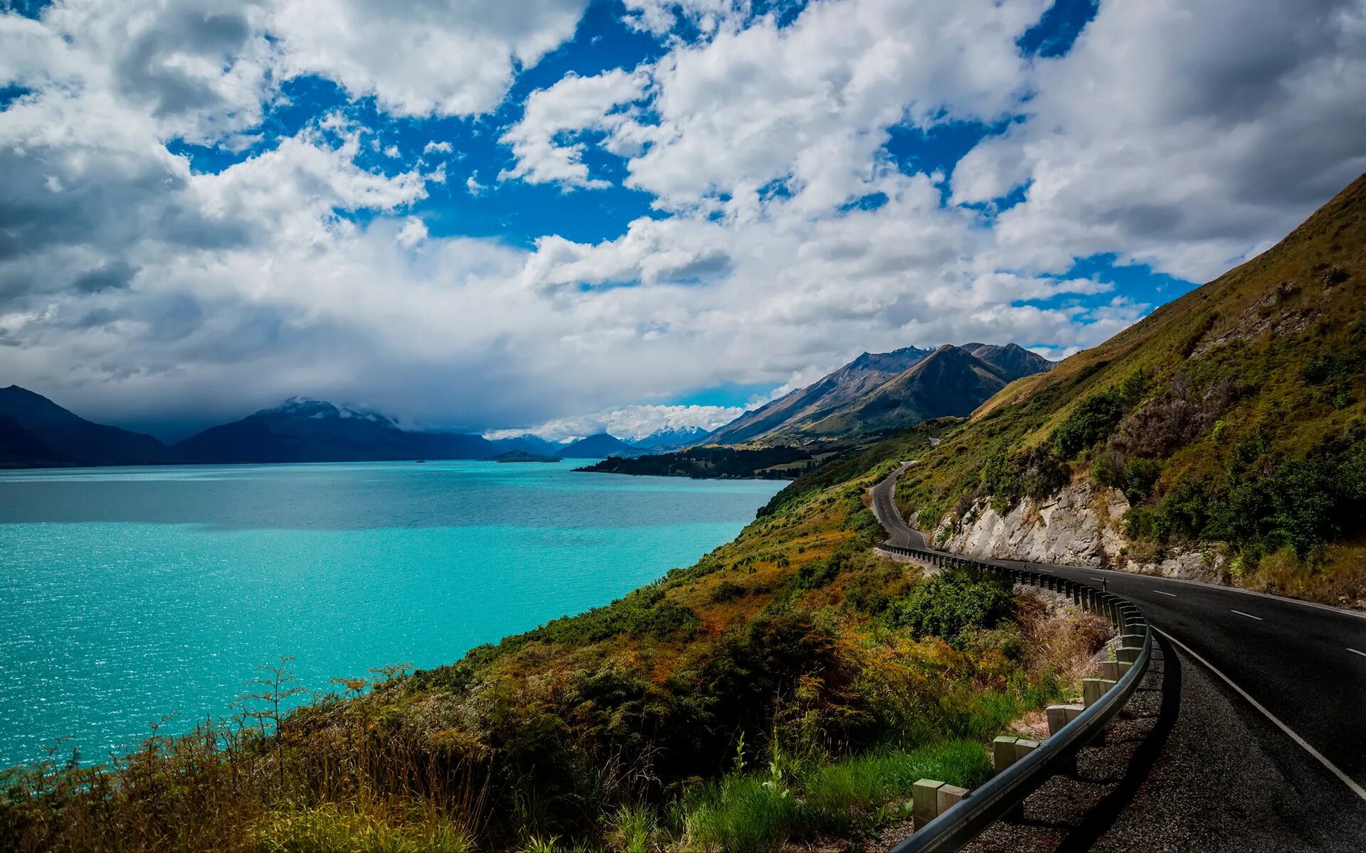 Новая Зеландия (New Zealand). Уакатипу новая Зеландия. Озеро Вакатипу новая Зеландия. Горы новая Зеландия 1920х1080.