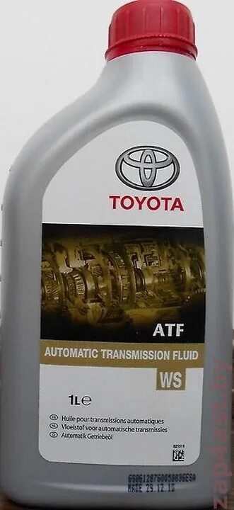 Toyota ATF WS 1л. Масло АКПП Тойота WS 1л. Toyota WS 08886-81210. Toyota ATF WS 1л артикул.