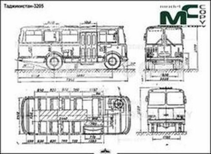 Паз 3205 размеры. Чертеж автобуса ПАЗ 3205. Габариты автобуса ПАЗ 3205. ПАЗ 3205 габариты салона. Ширина салона ПАЗ 3205.