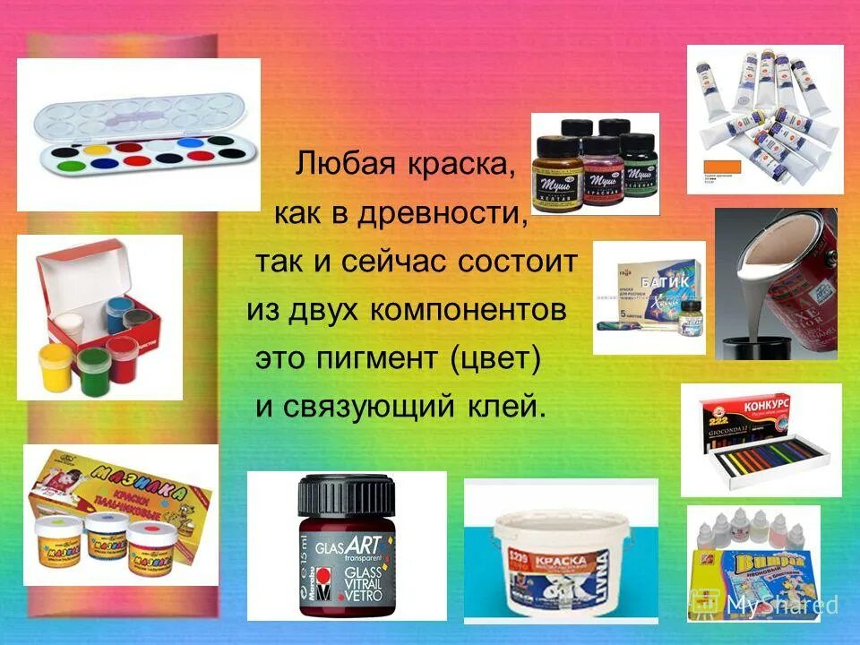 Пигменты и наполнители для лакокрасочных материалов. Краска состоит из двух. Акварельные краски презентация. Виды красок для рисования с названиями. Краска эмаль пф-115 расход.
