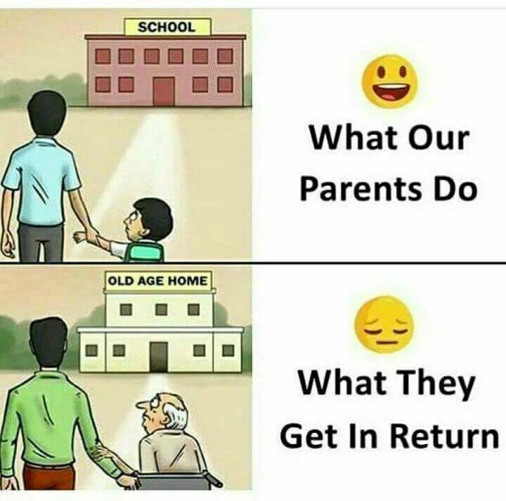 Where do your parents. Generation gap funny meme. Respect your parents they Passed School without Google. What parents do for us an what they get in Return. My parents at age me at age.