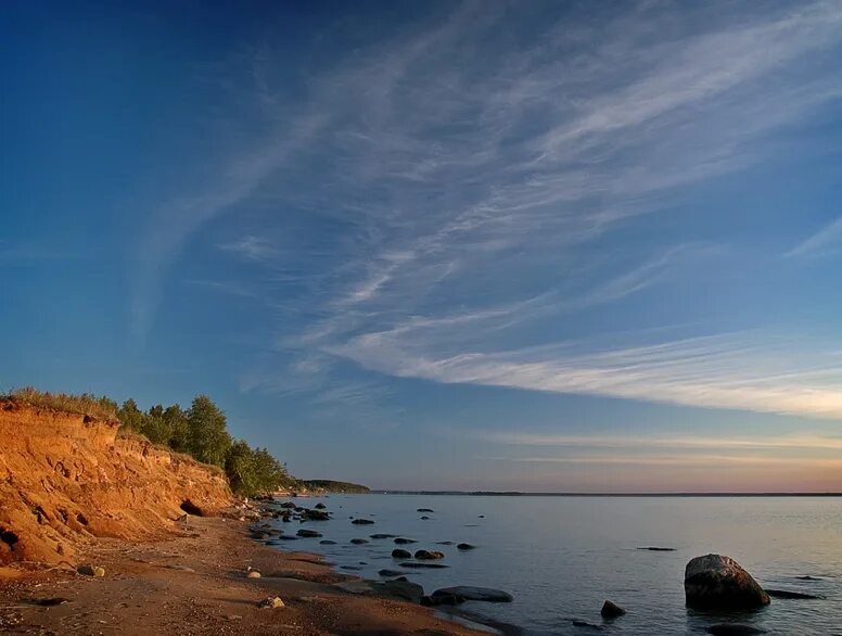 Берега рыбинского водохранилища