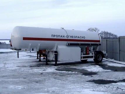 Бочка для перевозки газа