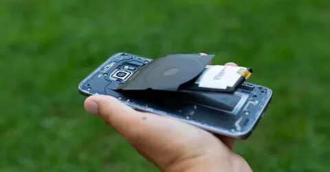 Battery damaged