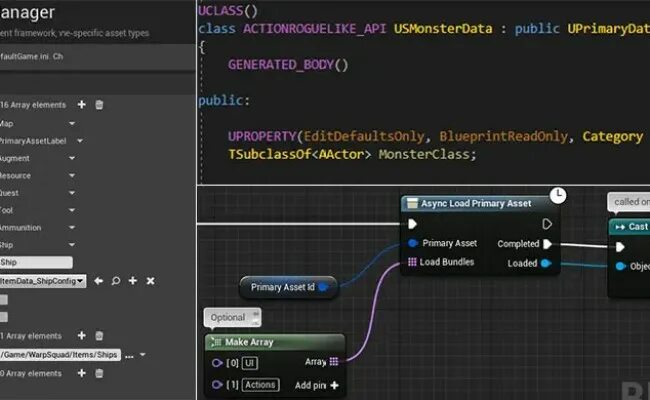 Ue4 cpp. Ue5 Level data Asset.