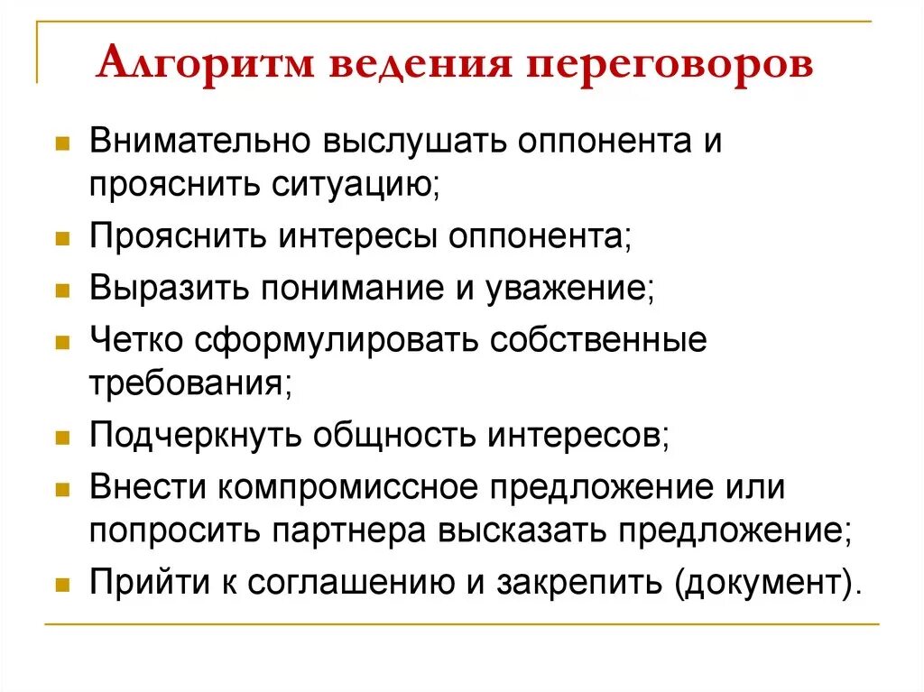 Условия ведения переговоров. Алгоритм проведения деловых переговоров. Алгоритм ведения переговоров. Алгоритм проведение переговорного процесса.. Алгоритм ведения телефонных переговоров.