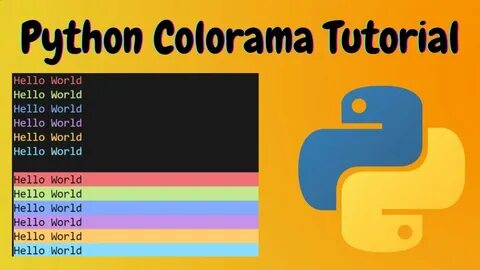 Python colors