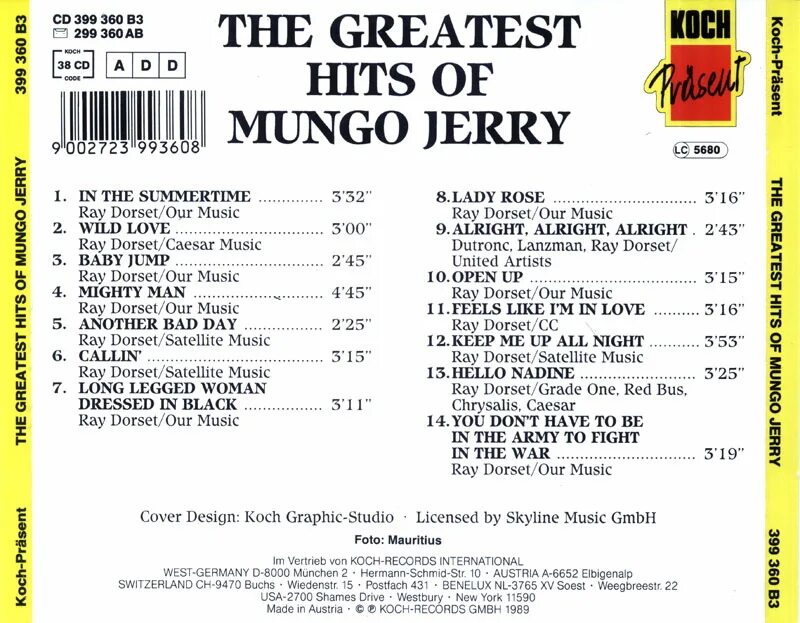 Ray Dorset Mungo Jerry. Группа Mungo Jerry. Mungo Jerry long legged woman 1974. Mungo Jerry Greatest Hits обложка диска. Mungo jerry in the summertime