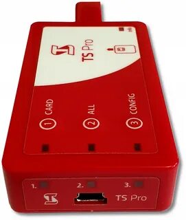 TS PRO 2 czytnik tachografów SMART 4.1 i kart kierowców G2v2 Funkcje odczyt...