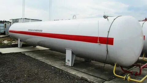 Газ в горизонтальном