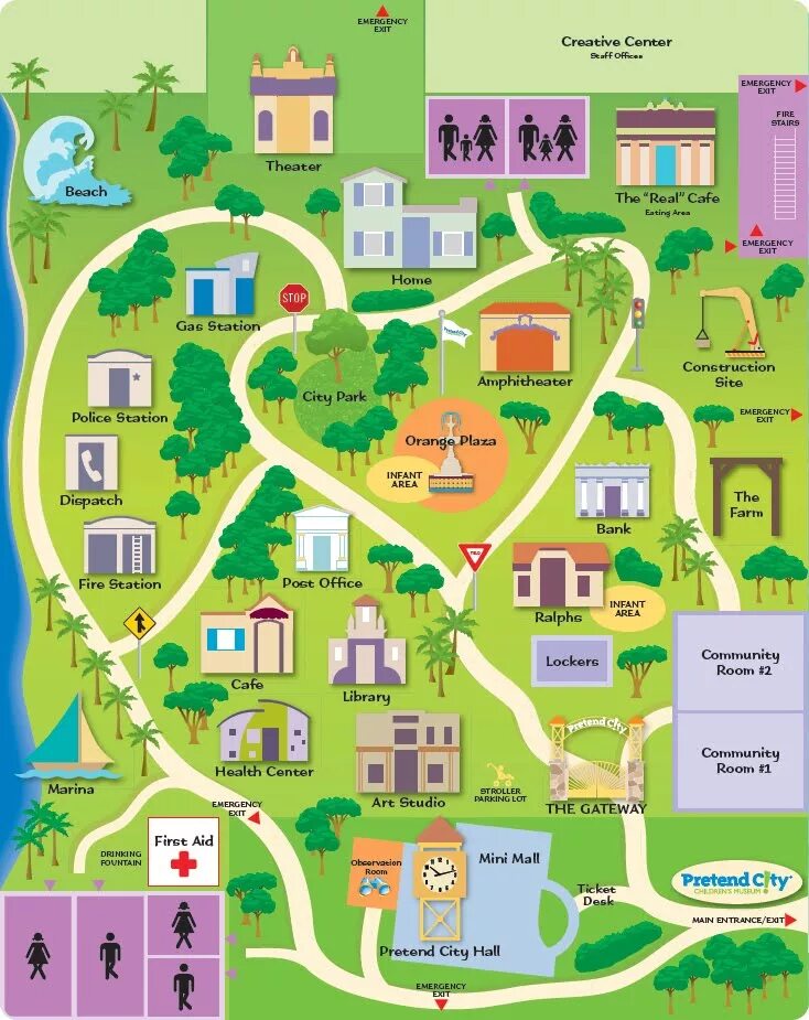 Где моя карта дома. План города для детей английский. Схема города для детей. Карта города для детей. План города на английском.