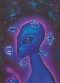 Aliens blue