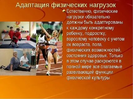 Физическая культура основные понятия и определения