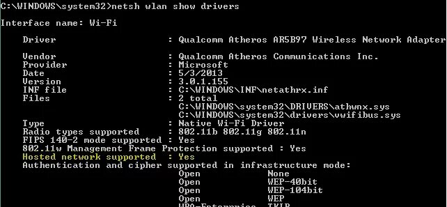 Network interface name. Network interface name