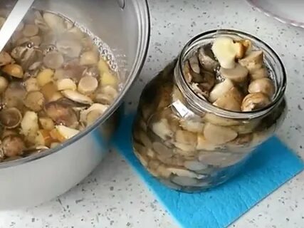 Маринование подтопольников