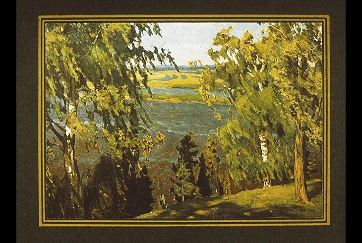 Зеленый звон. А.А. Рылов. «Зеленый шум». 1904.. Картина Рылова зеленый шум.