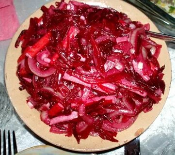 Сырая свекла салаты рецепты с чесноком