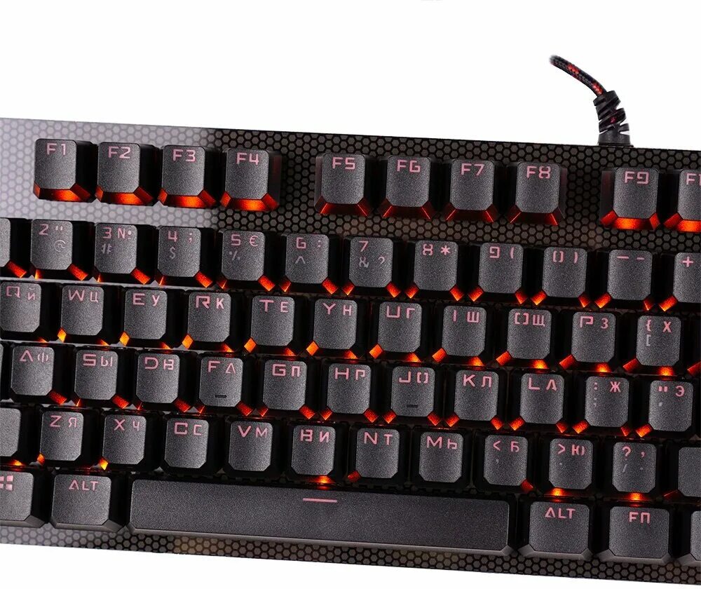 Lk gaming keyboard infrared optic shaft