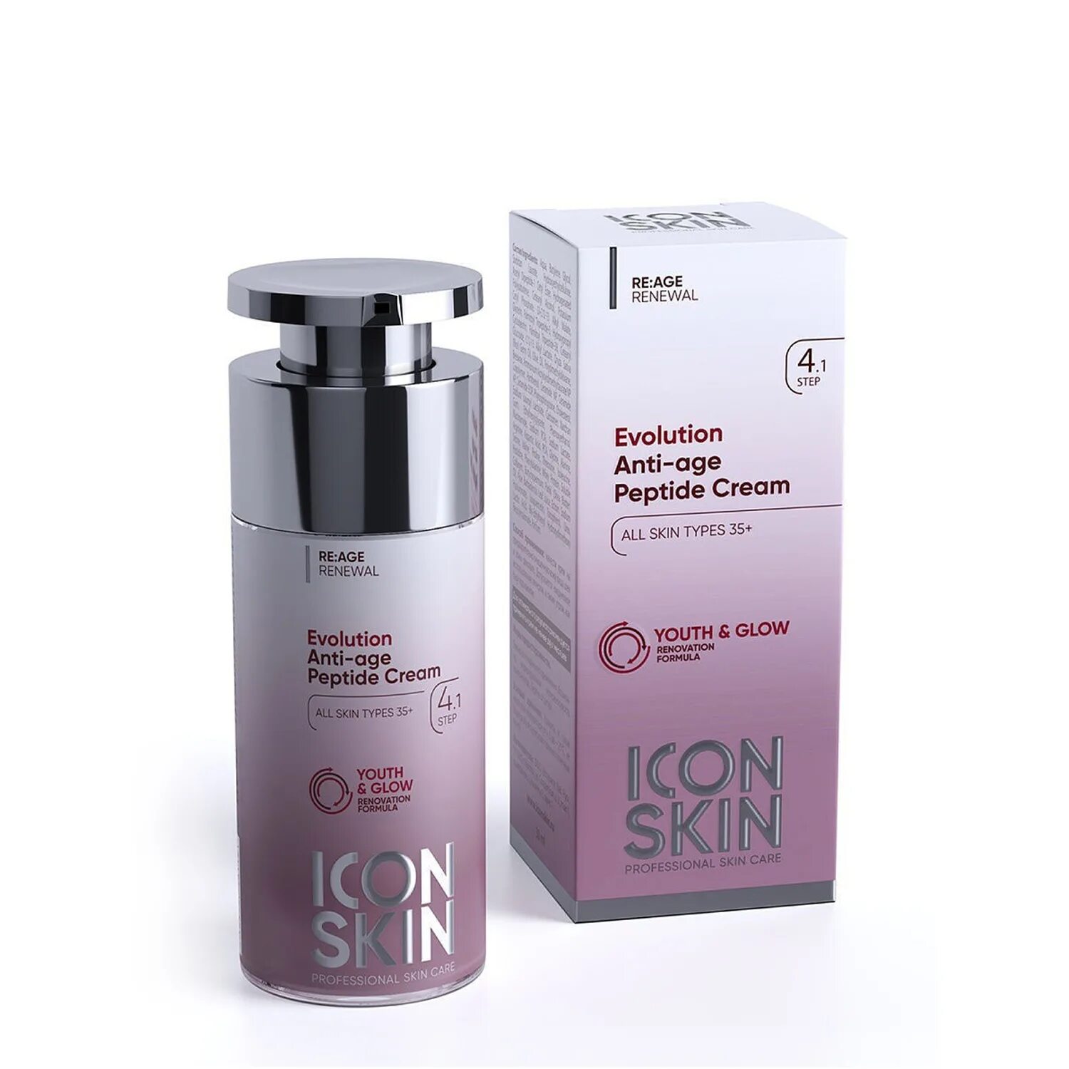 Icon skin цена. Крем Айкон скин анти эйдж. Айкон скин крем для лица. Крем icon Skin Anti-age Evolution Peptide Cream. Пептидные комплексы для лица.