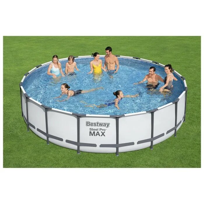 Каркасный бассейн 122 см. Бассейн bestway steel pro 366х122. бассейн bestway steel pro max 56418. бассейн каркасный bestway steel pro max 16015л 457х122см. каркасный бассейн bestway steel pro max 366х100см (комплект).