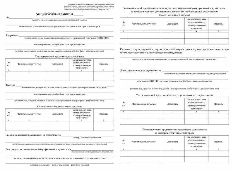 Общий журнал работ. Журнал работ общий КЖ-859. Заполнение общего журнала работ в строительстве. КС-6 общий журнал работ.