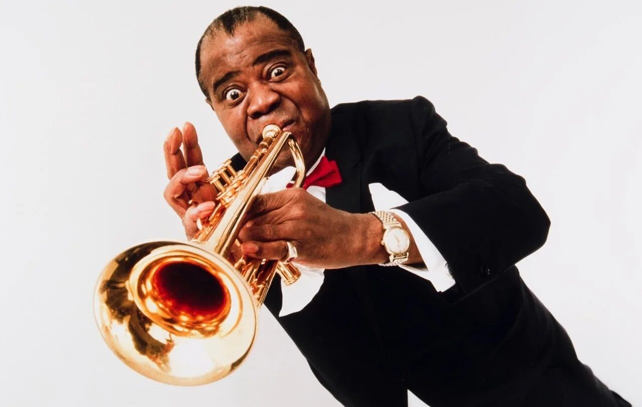 Луи Армстронг (Louis Armstrong). Трубач Луи Армстронг. Луи Армстронг джаз. Луи Дэниел «Сэтчмо» Армстронг –. Великие джазовые исполнители