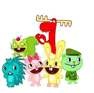Happy Tree Frïends Sïde Characters - Happy Tree Friends Fan Art.