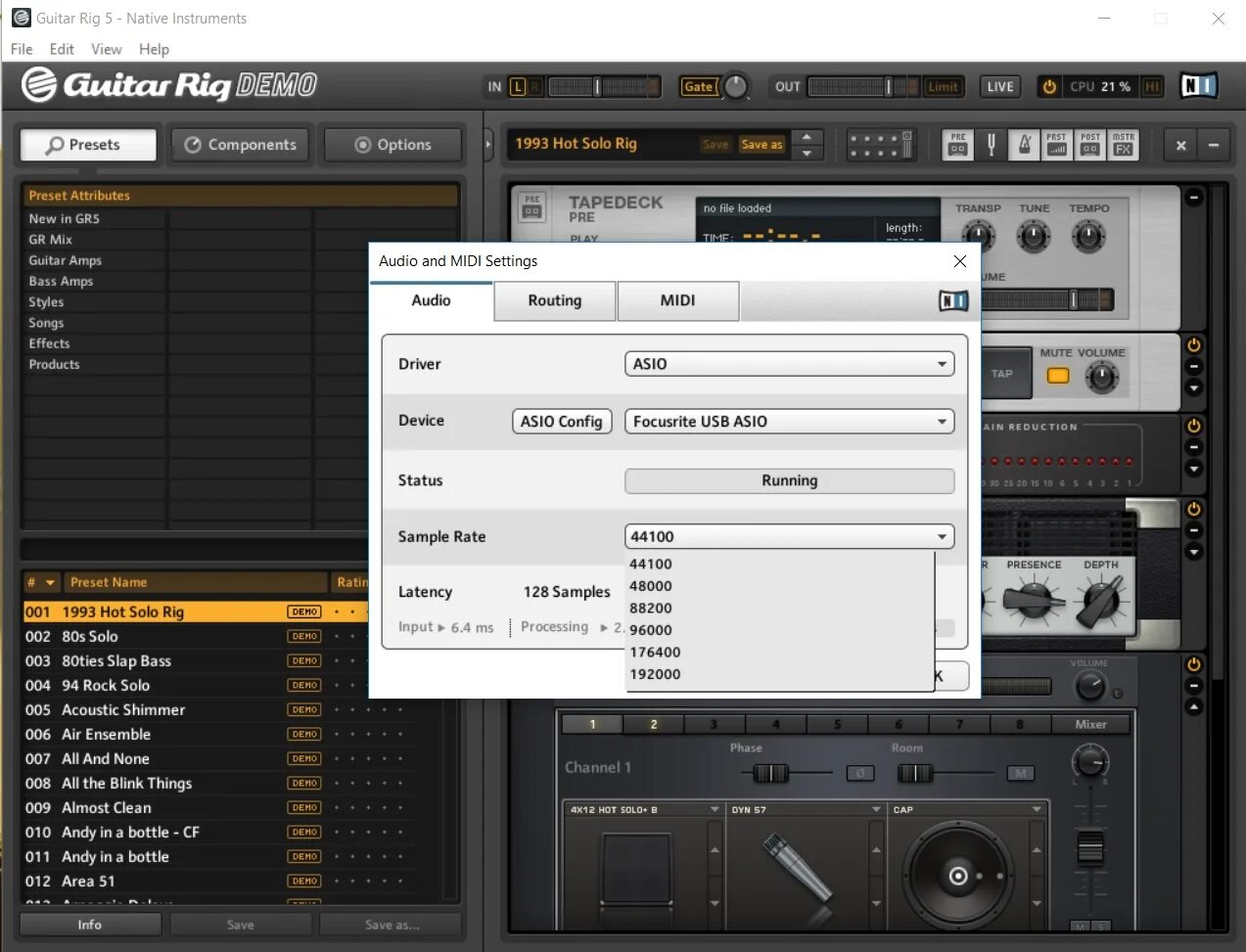 настройки звука в guitar rig 6. Guitar rig 5 official. 2. пресеты для гитар риг 5 guitar rig 5 ac-dc. 2.