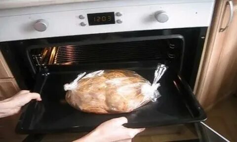 На сколько ставить курицу в духовке