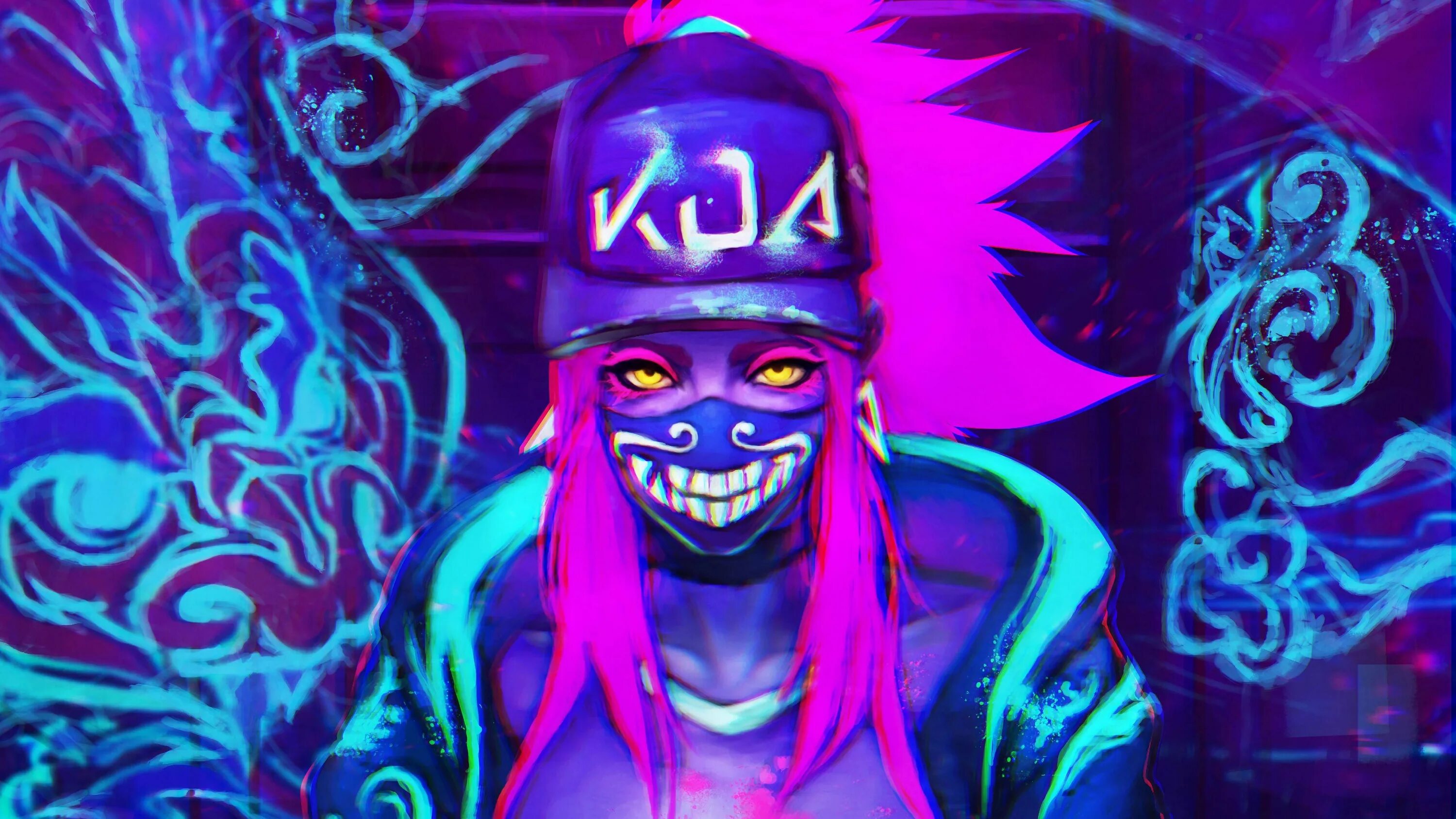 Carrie фонк. Akali KDA неон. Akali KDA неон 18. Акали k/da. K da Akali Mask ультрафиолет.