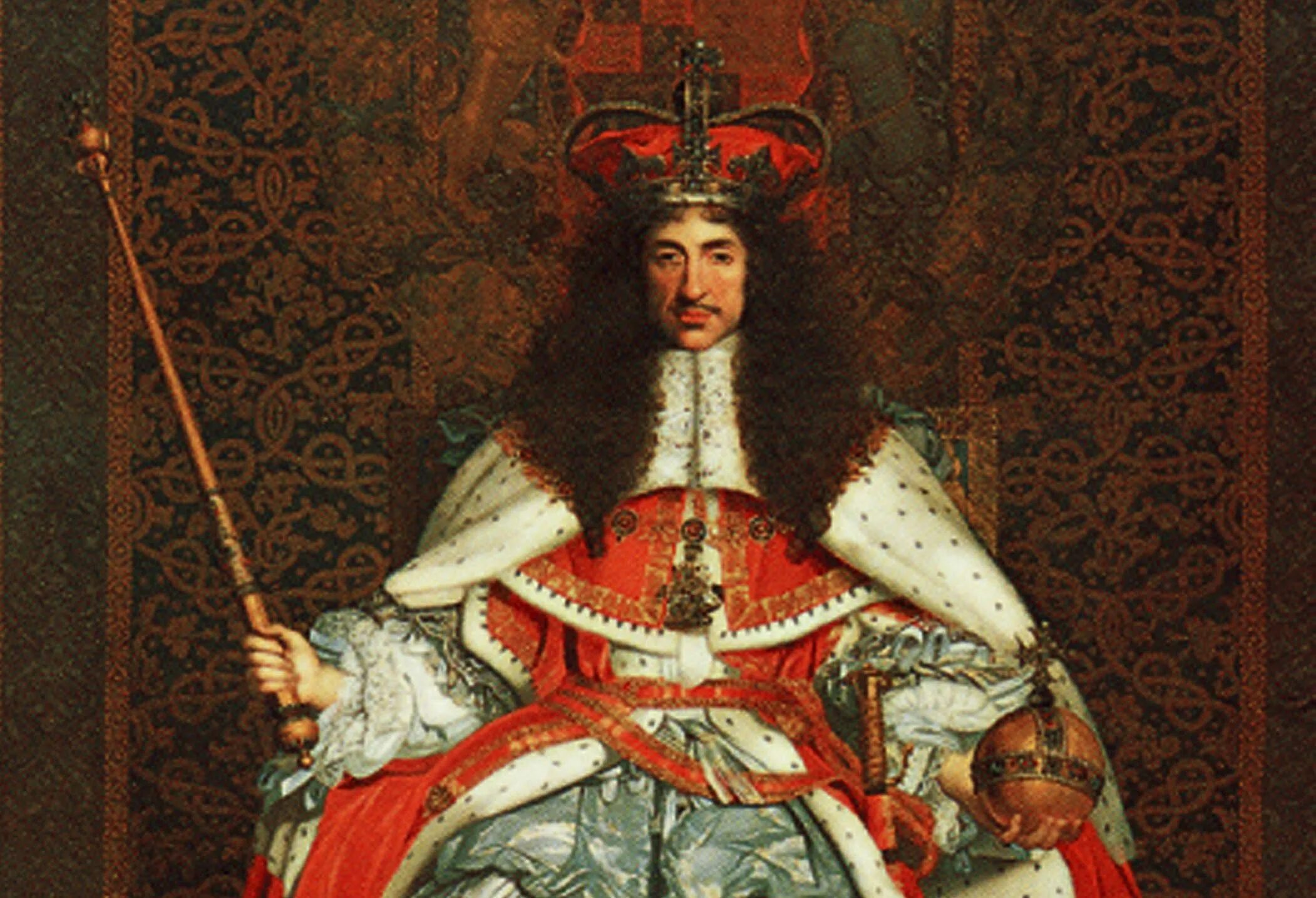 Король Charles II (1630-1685). Назовите изображенного на картинке монарха