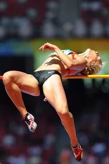 High Jump: Athlete, Track and field, An athletic event in which competitors...