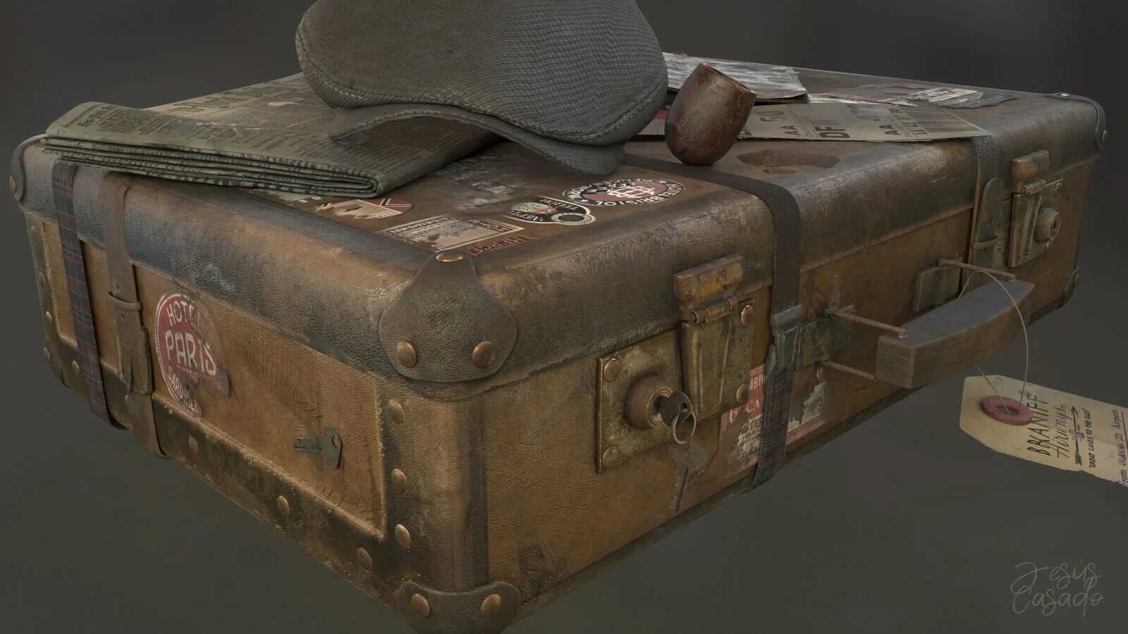 2 character the suitcase load. The suitcase игра. old suitcase art. an old suitcase with straps цирк. suitcase 2d art.